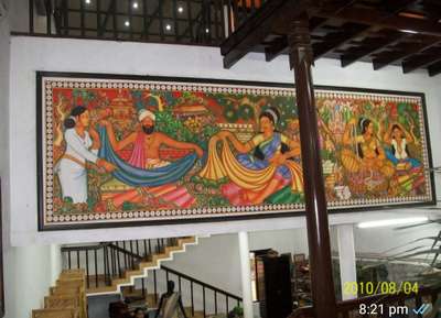 Old work.. Ethnic Views..Paruthipara, Trivandrum. #muralpainting