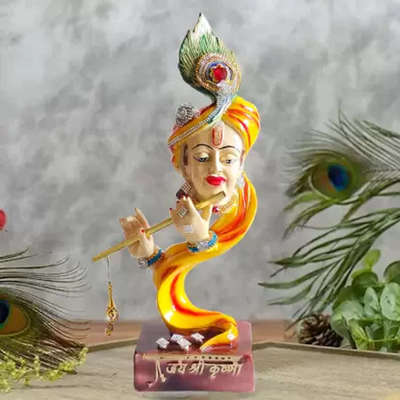 Krishna Idol for Gift Home Decor
#home#decor#interior#krishna#idol#colourful#indian #decorshopping