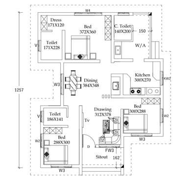 On Going Project
1160 Sqft Plan
Architecture
Interiors
Constructions