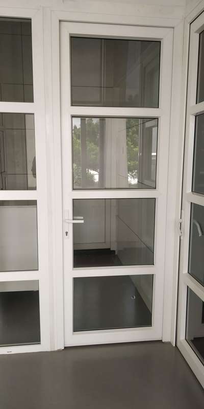 linear uPVC double door technopark tvm