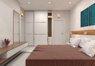 MINIMALIST WHITE BEDROOM - 03