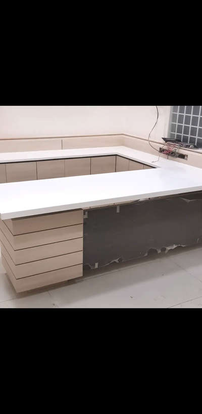 #corian #study/office_table #Architect #InteriorDesigner #carpenter