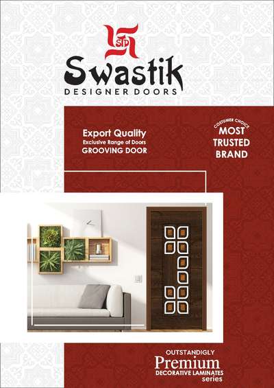 CNC GROOVING DOOR AVAILABLE NOW  WITH A PREMIUM DESIGN FOR UR HOME....