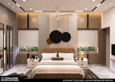 Elegant Touches: Luxury Bedroom Design

Be amazed by the world of luxury detail in Master Bedroom. 

Modern Style: Upgrade your bedroom with a Natural Blonde Oak wall panel design. The Platform Bed featuring a velvet headboard  for contemporary elegance. 
Quality Craftsmanship: Crafted from high-quality MMR wood in a light brown oak finish, with false ceiling design  for a welcoming touch. 
Stylish and Functional: Extra-Two bedside Table and books or devices.

#interior #keralaarchitecture #interiordesigner #homedesign #keralahomeplanners #homedesignideas #homedecoration #keralainteriordesign #homes #architect #archdaily #interiordesign #design #interiors #homedecor #architecture #homedesign #interiordesigner #modernhome