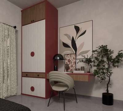 new interior render #wardrobe #besroom#dressing