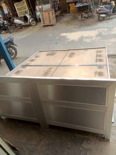 Aluminium Dubble Bed