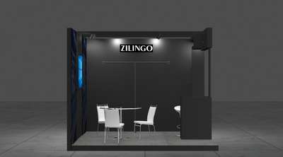 Corporate Stall Design 
 #corporatework #exhibitionstanddesign #Exhibition  #stallwork #evening_rendering #events #Designs #branding