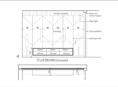 #2d tv unit. and home theater