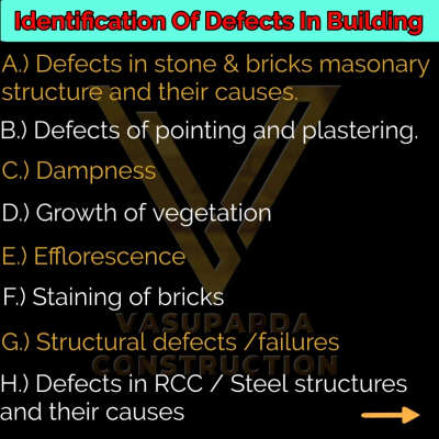 Identification of defects in building

✔️ Follow 
📌 Save
📱📲 Share
 ⌨️Comment 
❤️ Like

#civilengineerstructures #civilpracticalknowledge #civilengineering #civilconstruction #cement  #construction #constructionmanagement #engineer #architect #interiordesign #civilengineeringtraininginstitute #civil #civilengineeringworld #civilengineeringblog  #engineerlife #aqutoria #constructioncompany #constructionwork  #supervisor #cementcraft #cementcompany #civilengineeringstudent #engineeringstudent #leymen #engineeringcolleges