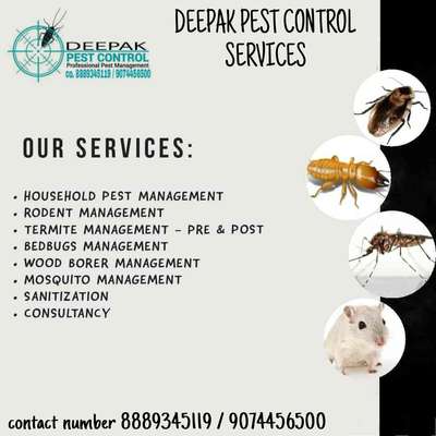 # Deepak pest control 
 general pest control services 
🦎🐍🐁🦋🐛🪱🦠🪰🕷️🦂🐇🐀🐝🕸️🐚🐌🐜🦗🪲🦟🪳🐞