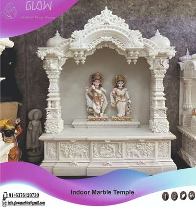 Glow Marble - A Marble Carving Company

We are manufacturer of Customize 
Indoor Marble Temple 

All India delivery and installation service are available

For more details :91+ 6376120730
______________________________
.
.
.
.
.
#indinastone
#pinkstone #redstone
#redstonetemple #sandstone #templs #marble #artwork #desingdeinteriores #marble #templesofindia #hindutempel #india #rajasthan #makrana #handmade #work #artandculture #carving #marbleart #gujarat #tamil #mumbai #surat #punjab #delhi #kerla #india #jaipur