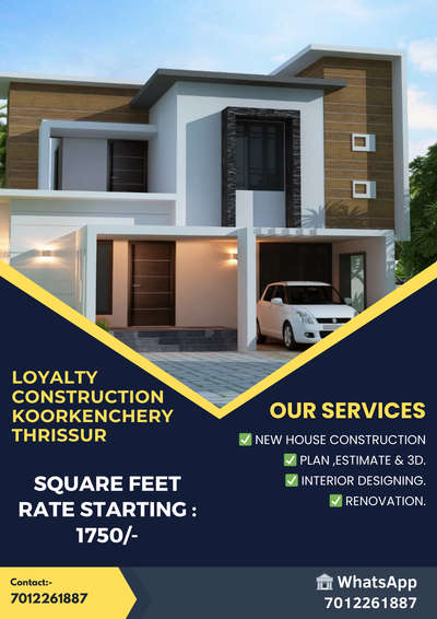 Loyalty construction Thrissur koorkenchery