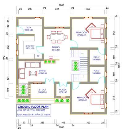 #FloorPlan
#groundfloor
#newplan
#fourbedroomplan