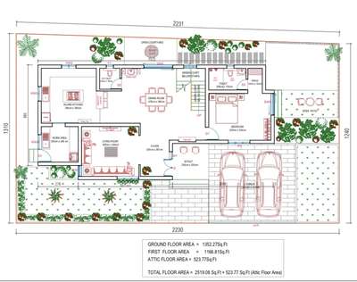 House plan   #3000sqftHouse