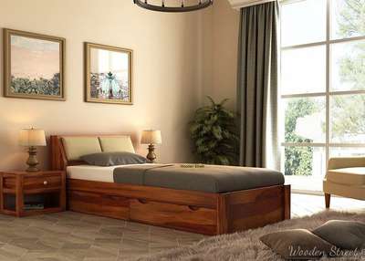 sheesham wood bed 6x4 feet 
with polish 18000 only