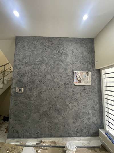 cement texture 
grey color 
 #TexturePainting  #homesweethome  #WallDesigns  #WallPainting