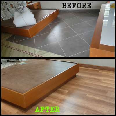 #WoodenFlooring [8606335511] @ Pattambi, Palakkad
(Existing Marble & Tile Floor)

Brand : Greenply
Make : Indian
Shades : 60+ Designs available

Contact :
Floor N More
(Pls watch our YouTube channel / Facebook / Instagram for more videos)

www.floornmore.in

Wts app 8606335511