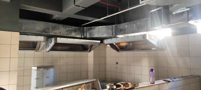 Hotel kitchen Exhaust duct and hood work
