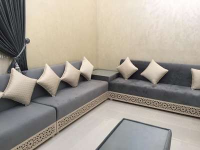 Customized Sofa
 #LivingRoomSofa  #Sofas  #LivingroomDesigns  #LShape  #designersofas
 #cnc design