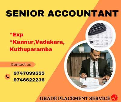 🌟ഉടൻ ഫിൽ ചെയ്യാനുള്ള ഒഴിവുകൾ🌟

Grade Placement Service

താല്പര്യം ഉള്ളവർ 9747099555, 9746622236
എന്ന നമ്പറിൽ contact ചെയ്യുക

🛑SITE SUPERVISOR
Male 
Exp/Fresher 
📌Kannur, Kanhangad

🛑RECEPTIONIST
Exp/Fresher 
Female/Male
📌 Kannur 

🛑GRAPHIC DESIGNER
Exp
Male/Female 
📌Kannur

🛑DIGITAL MARKETING
Exp
Male/Female 
📌Kannur

🛑TELECALLER
Female 
Exp/Fresher 
📌Kannur

🛑BILLING
Male
Exp 
📌Kannur

🛑OFFICE STAFF
Female 
Autocad knowledge must
📌Kannur 

🛑SENIOR ACCOUNTANT
Male
Exp 
📌Kannur 

🛑STUDENTS COUNSELOR
Female 
Exp 
📌Kannur 

Interested candidates please call or send your biodata

9747099555
9746622236

JOIN OUR GROUP FOR MORE INFORMATION
https://chat.whatsapp.com/IwP1b6qi4dJ6U3rg0PpylM


Follow our Instagram page for more vacancies....
https://instagram.com/gradeplacement?igshid=OGQ5ZDc2ODk2ZA==