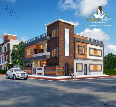 New house elevation #housedesign #house 
#hotel
#Vrayrender 
#Residencial 
#Commercial
#Dayviewrender
#modernelevation
#interiordesign
#nakkshatra
#ujjain
#vrayrender
#3dsmax
#autocad2d
#elevation 
#construction