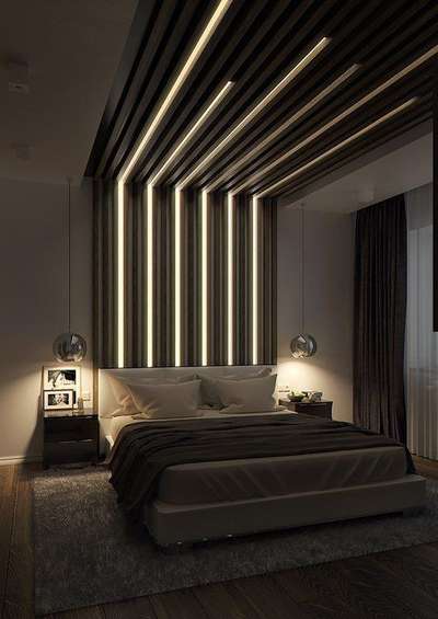 #LUXURY_INTERIOR  #mordernhouse  #MasterBedroom  #BedroomDecor   #BedroomDesigns  #FalseCeiling_llighting_flooring  #HouseDesigns  #HomeAutomation  #homeinterior  #LEDCeiling  #profilelight_  #InteriorDesigner  #trendingdesign  #trendings  #NEW_PATTERN  #darkshades  #MasterBedroom