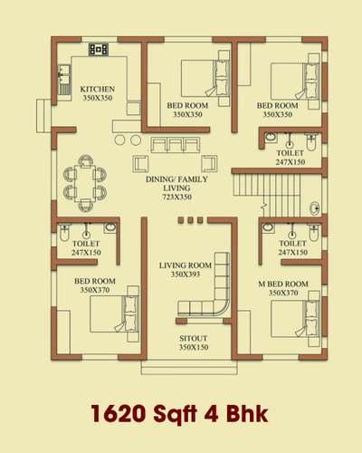 1620 Sqft 4 Bhk
Budjet: 35 Lakhs
West Facing

#FloorPlans #4BHKPlans #2DPlans #KeralaStyleHouse #ElevationHome #budjethome #keralahomedesignz #Kottayam