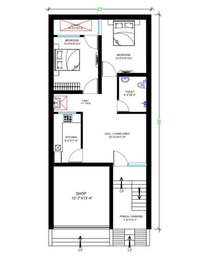 #SmallHouse 
#LayoutDesigns 
#2DPlans 
#nakshamaker 
#2BHKHouse