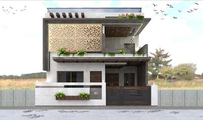 40*50 (east facing)
 #3delevations #architecturedesigns 
#modernelevation #exteriordesigns