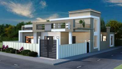 4500/- for G Floor 3d designs #exteriordesigns  #3Ddesign