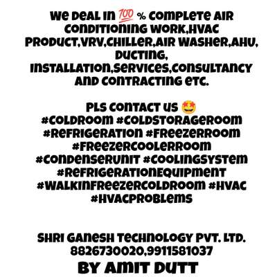 Please Contact us for Any type of Air Conditioning work and Services/Repairing work and HVAC work-regarding and Annual Maintenance etc.
8826730020,9911581037
#HVAC #Aircondtioner #AC_Service