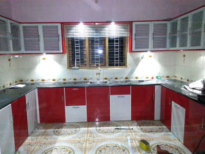 kitchen cupboard aluminium with pvc laminated sheet