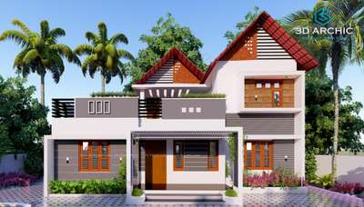 3d visualization for mr.nithin @kannnur 
 #ElevationHome  #veedudesign  #kolopost  #BestBuildersInKerala  #HouseConstruction  #3dvisulization  #visulaize  #exteriordesigns  #outdooryard