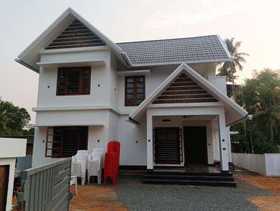 #KeralaStyleHouse #OpenKitchnen #perumbavoor #doublestoreybuilding #DoubleDoor #multiwood #micalaminates #Contractor