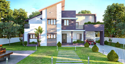 Creative Design Of Elevation 3D...
 #3D_ELEVATION  #ElevationHome  #ElevationDesign  #HouseDesigns  #HouseConstruction  #besthome   #BestBuildersInKerala  #best_architect