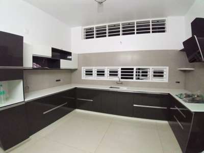 KITCHEN : Black and White combination....