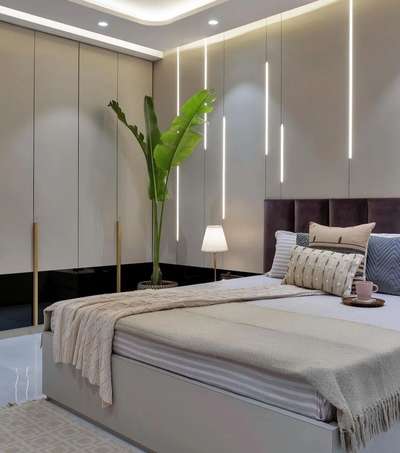 #InteriorDesigner #interiorpainting #interriordesign #Architectural&Interior #interor #MasterBedroom #BedroomDecor #LUXURY_BED