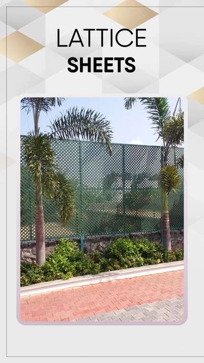Decorate your boundaries with our own Lattice Fence
#fence #quickfence #lattice