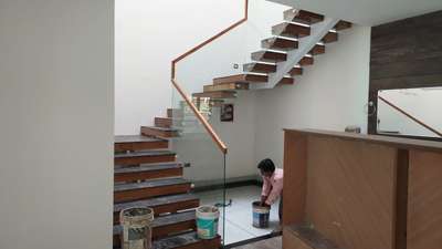 glass handrail