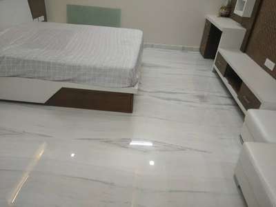white makrana marble flooring  #MarbleFlooring #marbles