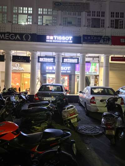 Tissot showroom lighting Work complete in connaught place