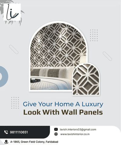 Lavish Interiors 9811110651
 #InteriorDesigner #wallpannel #wallpaneling #furnitures #wpcpanel #partitiondesign #customized_wallpaper #LivingRoomWallPaper #PVCFalseCeiling #GypsumCeiling #passage_intetor #maindoordesign #FlooringTiles