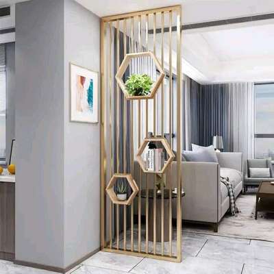 ss Railings and doors and gold pvd partition other all interior works provides