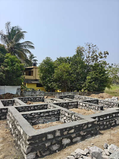 Raveendran site📍 belt concrete done.