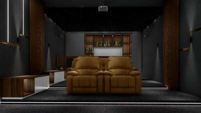 Home theatre design with galaxy ceiling - Never be bored with the mundane interiors when we can have innovative designs which even helps us to experience the sky through interiors.
.
.
 . #Architect  #InteriorDesigner  #HomeAutomation  #Hometheater  #homesweethome  #HouseDesigns  #modernhome  #Architectural&Interior