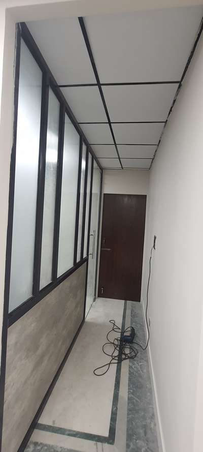 #aluminiumpartitions  #FalseCeiling  #GlassDoors