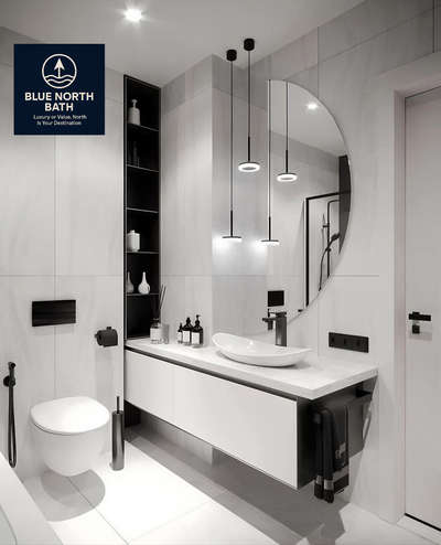 Design of the Day ✨ | Blue North
Small details. Big impact.
Today’s pick blends elegance, smart space use, and effortless style — just what your dream bathroom deserves.

🛁 Inspired by modern lifestyles.
🔹 What do you love most about this design?

#DesignOfTheDay #BathroomGoals #BlueNorthStyle #ModernInteriors #KeralaHomes #bathroominspo