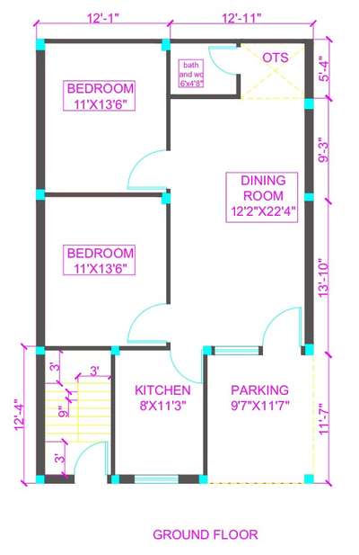 25*40 house plan