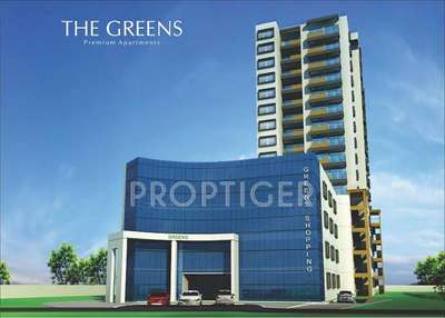 Greens Aluva. Residential comes shopping mall.