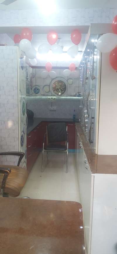 This is a sample kitchen that we are selling.